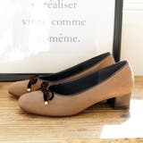 日本製 ベロアリボン ヒール バレエパンプス 晴雨兼用 レイン | SHOE FANTASY | 詳細画像23 