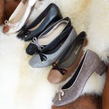 日本製 ベロアリボン ヒール バレエパンプス 晴雨兼用 レイン | SHOE FANTASY | 詳細画像7 