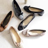 日本製 ベロアリボン ヒール バレエパンプス 晴雨兼用 レイン | SHOE FANTASY | 詳細画像9 