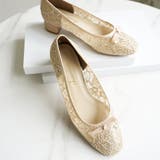 日本製 スクエアトゥ レースチュール パンプス リボン | SHOE FANTASY | 詳細画像30