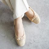 日本製 スクエアトゥ レースチュール パンプス リボン | SHOE FANTASY | 詳細画像32