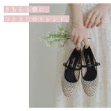 日本製 ラウンドトゥ ドットチュール メリージェーンパンプス | SHOE FANTASY | 詳細画像6