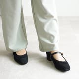 日本製 ラウンドトゥ ドットチュール メリージェーンパンプス | SHOE FANTASY | 詳細画像30