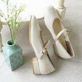 日本製 ラウンドトゥ ドットチュール メリージェーンパンプス | SHOE FANTASY | 詳細画像31