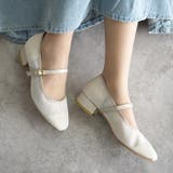 日本製 ラウンドトゥ ドットチュール メリージェーンパンプス | SHOE FANTASY | 詳細画像33