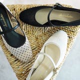 日本製 ラウンドトゥ ドットチュール メリージェーンパンプス | SHOE FANTASY | 詳細画像20