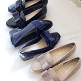 日本製 グログランリボン ローファー パンプス 晴雨兼用 レイン | SHOE FANTASY | 詳細画像3