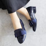 日本製 グログランリボン ローファー パンプス 晴雨兼用 レイン | SHOE FANTASY | 詳細画像28