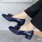 日本製 グログランリボン ローファー パンプス 晴雨兼用 レイン | SHOE FANTASY | 詳細画像30