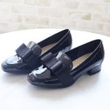 日本製 グログランリボン ローファー パンプス 晴雨兼用 レイン | SHOE FANTASY | 詳細画像9