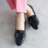 日本製 グログランリボン ローファー パンプス 晴雨兼用 レイン | SHOE FANTASY | 詳細画像10