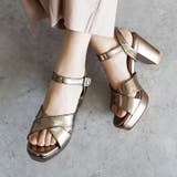 日本製 クロスストラップ プラットフォーム サンダル | SHOE FANTASY | 詳細画像35 