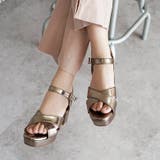 日本製 クロスストラップ プラットフォーム サンダル | SHOE FANTASY | 詳細画像36 
