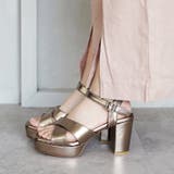 日本製 クロスストラップ プラットフォーム サンダル | SHOE FANTASY | 詳細画像37 