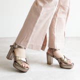 日本製 クロスストラップ プラットフォーム サンダル | SHOE FANTASY | 詳細画像40 