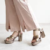 日本製 クロスストラップ プラットフォーム サンダル | SHOE FANTASY | 詳細画像41 