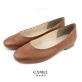 camel | 日本製 ラウンドトゥ フラット ソフトシューズ 晴雨兼用 レイン | SHOE FANTASY