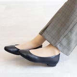 日本製 ラウンドトゥ フラット ソフトシューズ 晴雨兼用 レイン | SHOE FANTASY | 詳細画像20 