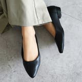 日本製 シンプルなポインテッド カジュアル パンプス | SHOE FANTASY | 詳細画像11 