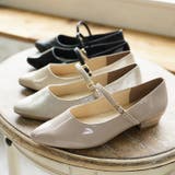日本製 ポインテッドトゥ メリージェーン レインパンプス 晴雨兼用 | SHOE FANTASY | 詳細画像21