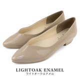 lightoakエナメル  | 日本製 ポインテッド エナメル | SHOE FANTASY
