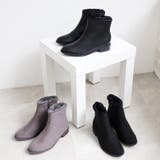 晴雨兼用 フェイクファー ショートブーツ | SHOE FANTASY | 詳細画像4 