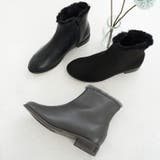 晴雨兼用 フェイクファー ショートブーツ | SHOE FANTASY | 詳細画像6