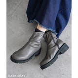 ラウンドトゥ ストレッチ ショートブーツ 晴雨兼用 レイン | SHOE FANTASY | 詳細画像22 