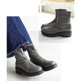 ラウンドトゥ ストレッチ ショートブーツ 晴雨兼用 レイン | SHOE FANTASY | 詳細画像23 