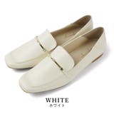 white | 日本製 2wayビットローファー | SHOE FANTASY