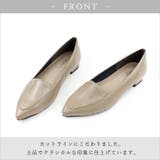 22AW 秋冬新作 日本製 ポインテッドトゥ シンプル ローファー パンプス | SHOE FANTASY | 詳細画像3