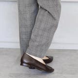 22AW 秋冬新作 日本製 ポインテッドトゥ シンプル ローファー パンプス | SHOE FANTASY | 詳細画像23