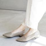 22AW 秋冬新作 日本製 ポインテッドトゥ シンプル ローファー パンプス | SHOE FANTASY | 詳細画像28