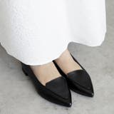22AW 秋冬新作 日本製 ポインテッドトゥ シンプル ローファー パンプス | SHOE FANTASY | 詳細画像13