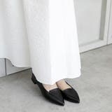 22AW 秋冬新作 日本製 ポインテッドトゥ シンプル ローファー パンプス | SHOE FANTASY | 詳細画像14