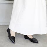22AW 秋冬新作 日本製 ポインテッドトゥ シンプル ローファー パンプス | SHOE FANTASY | 詳細画像15