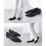 日本製 ポインテッドトゥ レースパンプス | SHOE FANTASY | 詳細画像18 