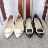 日本製 ポインテッドトゥ バックル パンプス 晴雨兼用 | SHOE FANTASY | 詳細画像39 