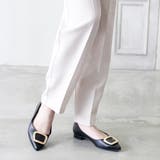 日本製 ポインテッドトゥ バックル パンプス 晴雨兼用 | SHOE FANTASY | 詳細画像16 