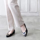 日本製 ポインテッドトゥ バックル パンプス 晴雨兼用 | SHOE FANTASY | 詳細画像17 