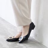 日本製 ポインテッドトゥ バックル パンプス 晴雨兼用 | SHOE FANTASY | 詳細画像18 