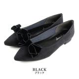 black | 日本製 ベルベットリボン パンプス 晴雨兼用 | SHOE FANTASY