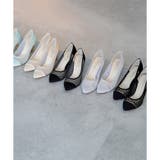春夏新作 ポインテッドチュールパンプス 7cmヒール | SHOE FANTASY | 詳細画像7