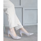 春夏新作 ポインテッドチュールパンプス 7cmヒール | SHOE FANTASY | 詳細画像21