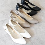 日本製 Vカット 2wayストラップ パンプス 晴雨兼用 レイン | SHOE FANTASY | 詳細画像5 