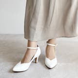 日本製 Vカット 2wayストラップ パンプス 晴雨兼用 レイン | SHOE FANTASY | 詳細画像29 