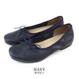 navy | 日本製 バレエシューズ ストレッチ | SHOE FANTASY