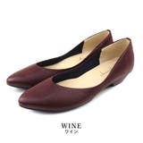 wine | 日本製 アーモンドトゥパンプス レディース | SHOE FANTASY