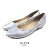 silver | 日本製 アーモンドトゥパンプス レディース | SHOE FANTASY