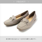 日本製 スクエアビットローファー ローヒール | SHOE FANTASY | 詳細画像4 